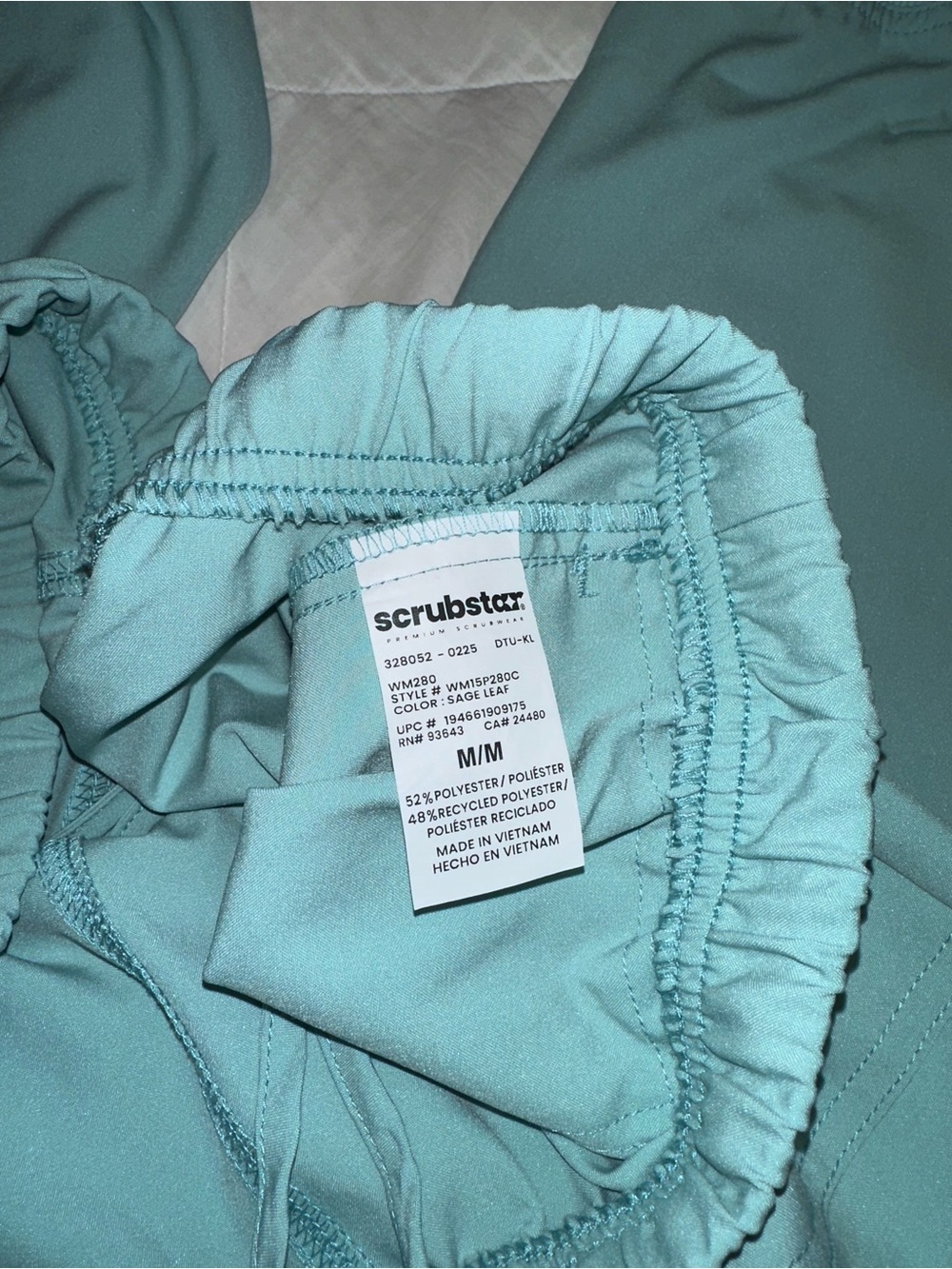 Scrubstar Sage Green Medical Scrub Pants